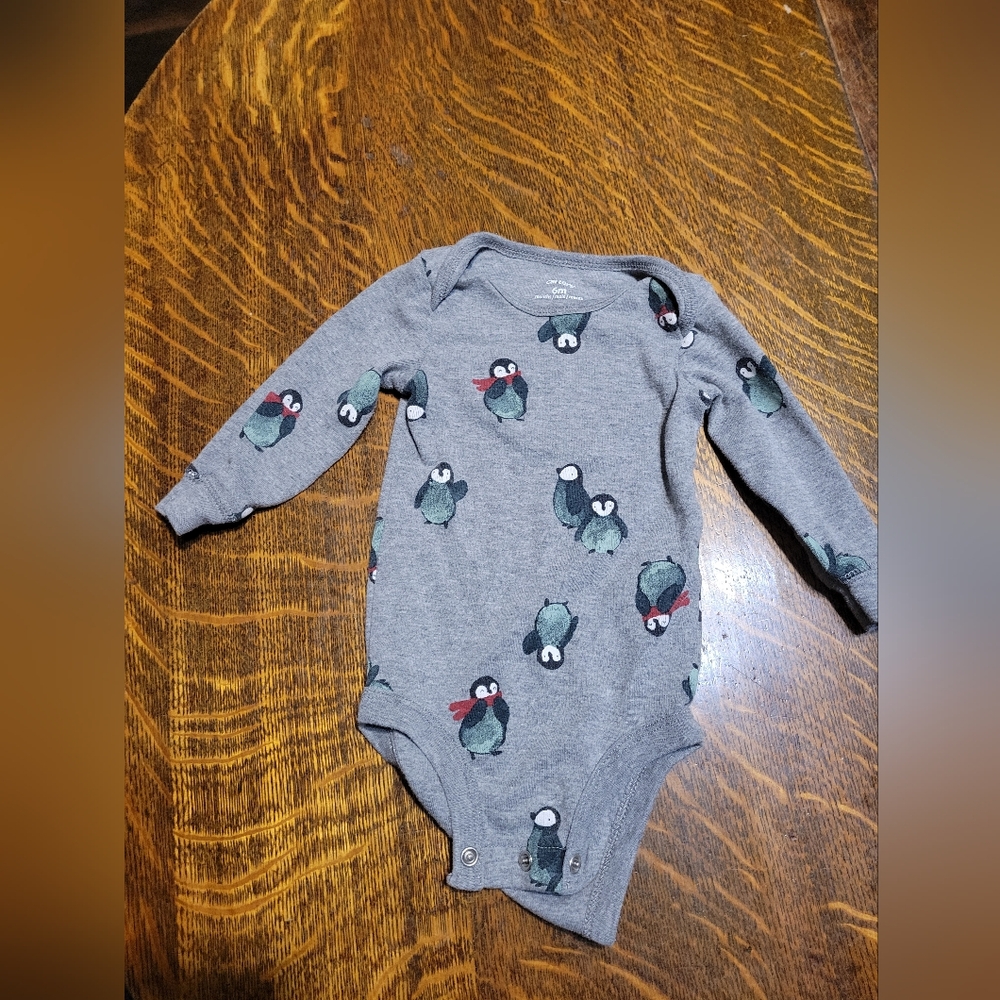 Penguin Baby Onesie